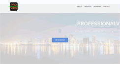 Desktop Screenshot of professionalvips.com